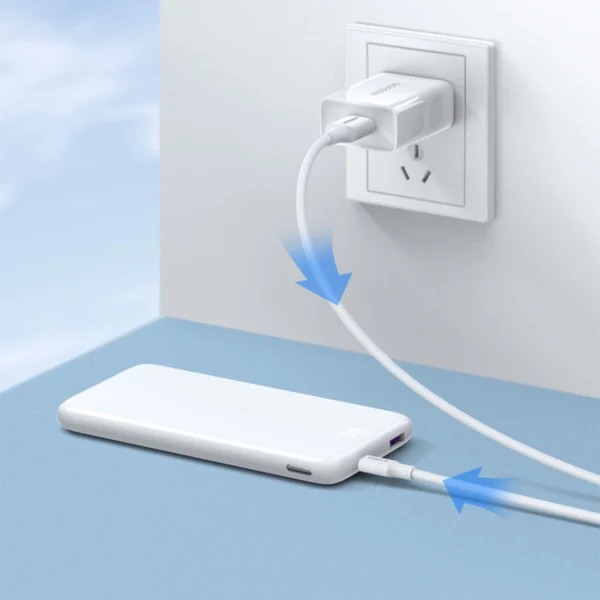 Ugreen US289 60140 micro USB / USB-A cable 0.5m - whiteeng