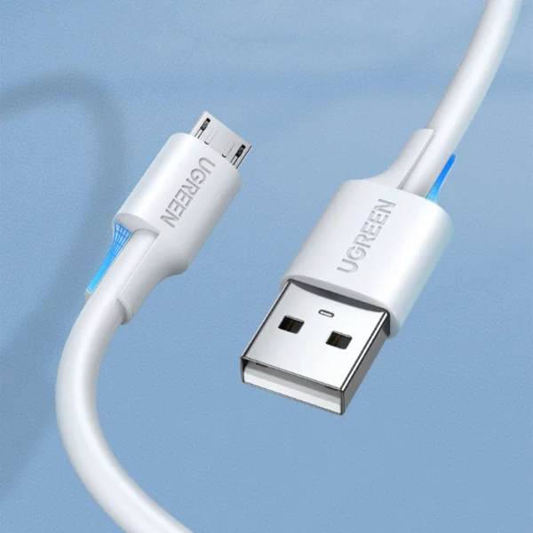 Ugreen US289 60143 micro USB / USB-A cable 2m - whiteeng