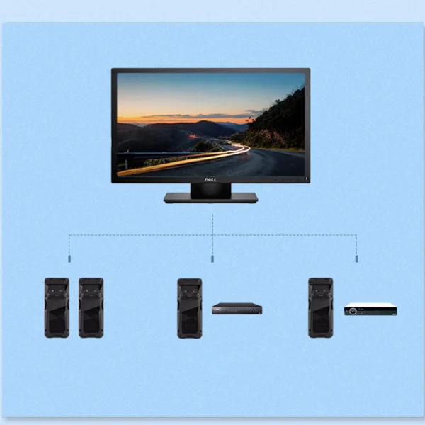 Ugreen 30357 KVM Switch - Blackeng