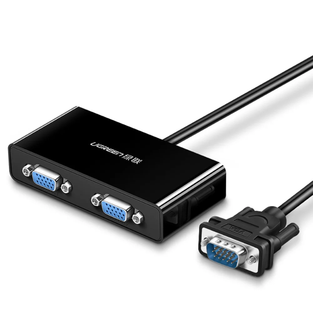 Ugreen 40254 1x2 VGA splitter - blackeng