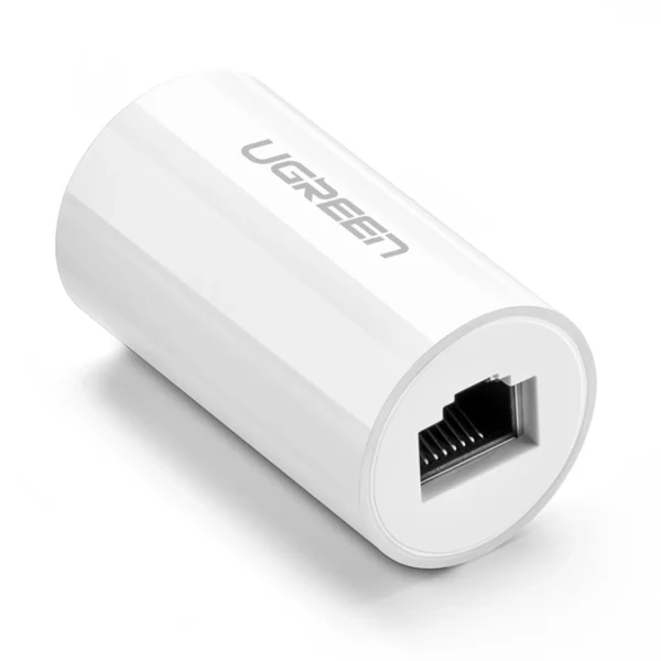 NW116 connector for RJ45 Cat. twisted pair network cables. 5e/6 up to 100m 1Gb/s - whiteeng