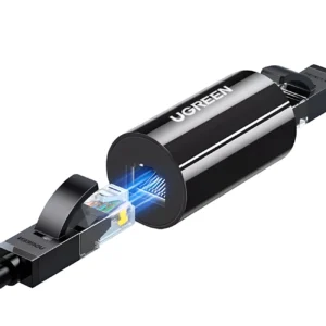 NW116 connector for RJ45 Cat. twisted pair network cables. 5e/6 up to 100m 1Gb/s - blackeng