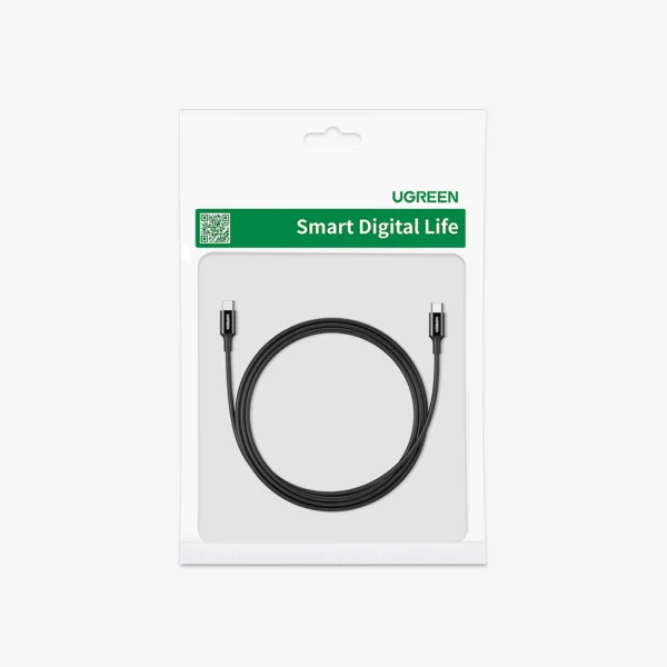 Ugreen US300 USB-C / USB-C 480Mb/s 5A 2m cable - blackeng