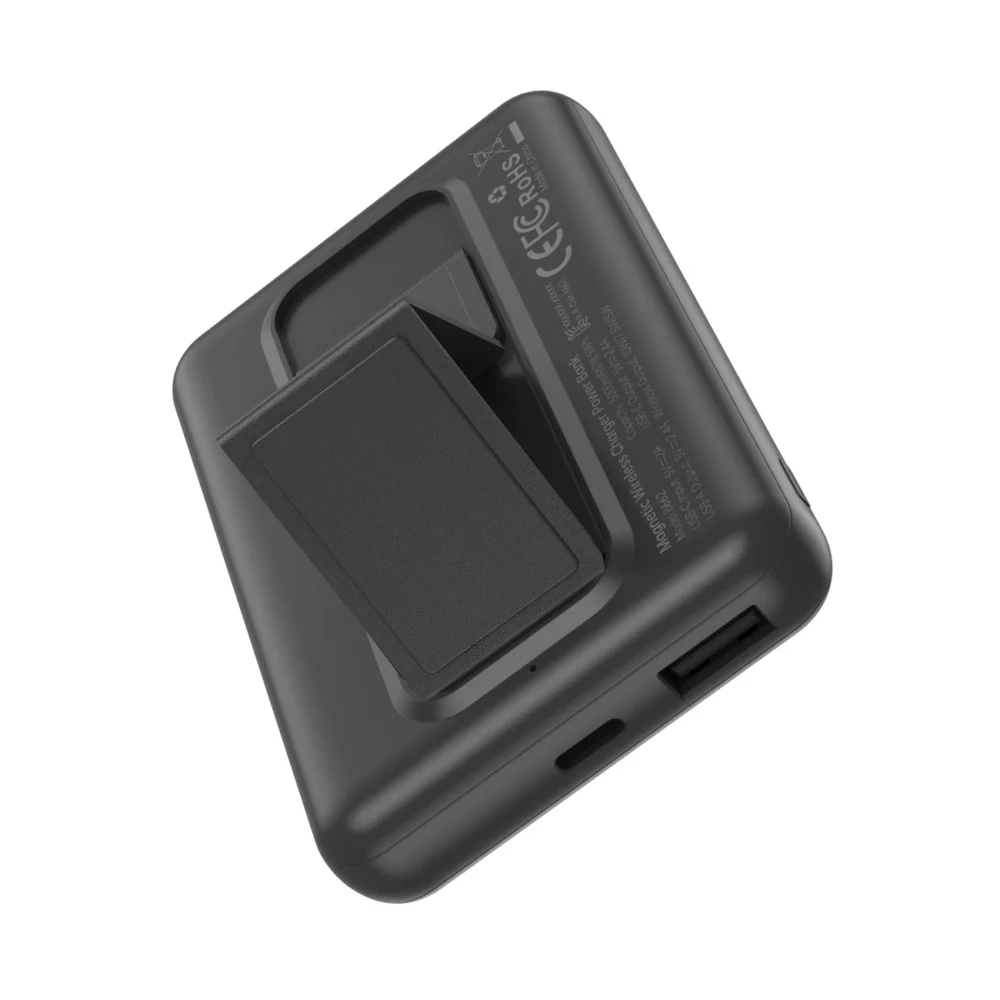 Choetech B662 wireless MagSafe 5000mAh powerbank - blackeng