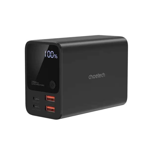 Choetech B635BK USB-A / USB-C Powerbank 22.5W 27000mAh - blackeng