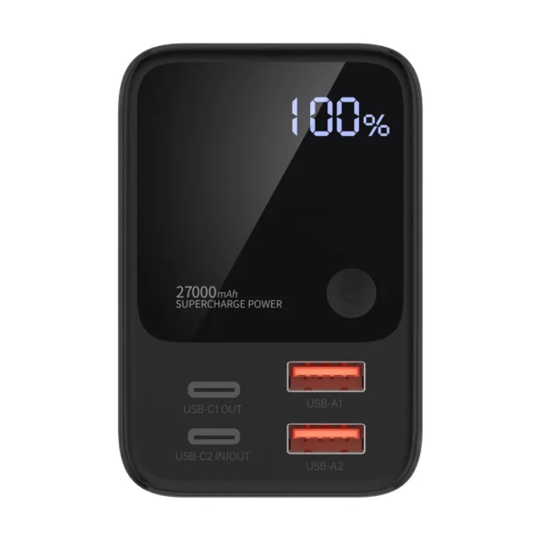Choetech B635BK USB-A / USB-C Powerbank 22.5W 27000mAh - blackeng