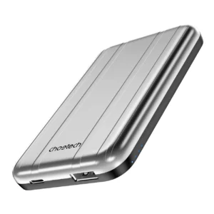 Choetech B655 mini wireless magnetic powerbank 5000mAh - silvereng
