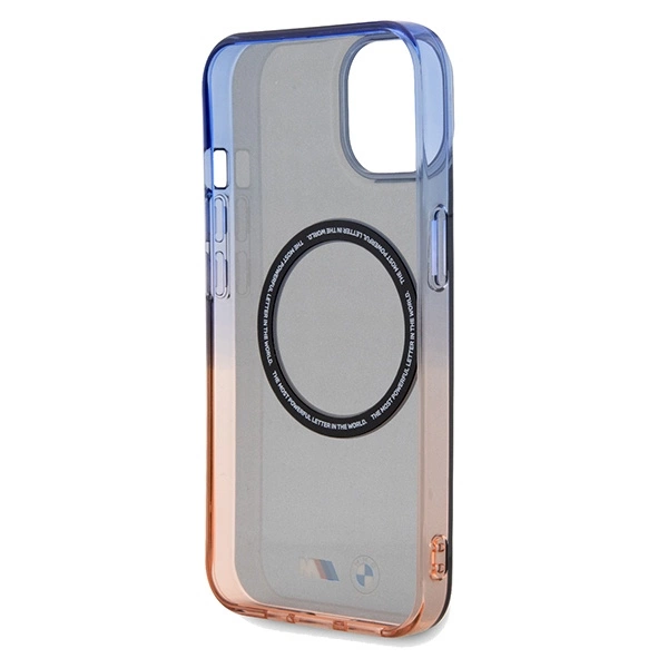 BMW Gradient Bumper MagSafe case for iPhone 15 / 14 / 13 - grayeng