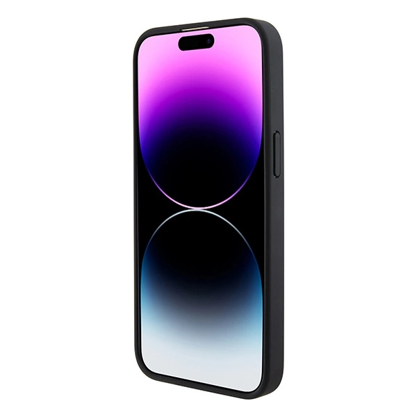 Ferrari Perforated Waves Metal Logo case for iPhone 15 Pro - redeng