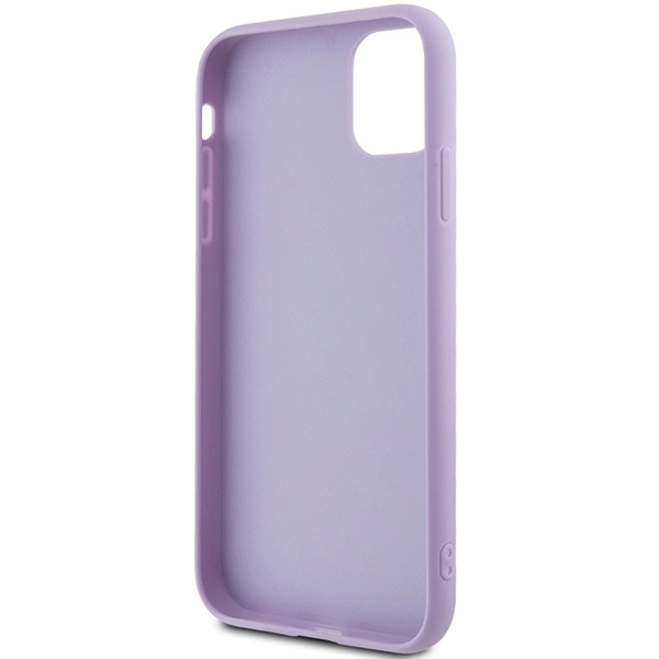Guess Sequin Script Metal case for iPhone 11 / Xr - purpleeng