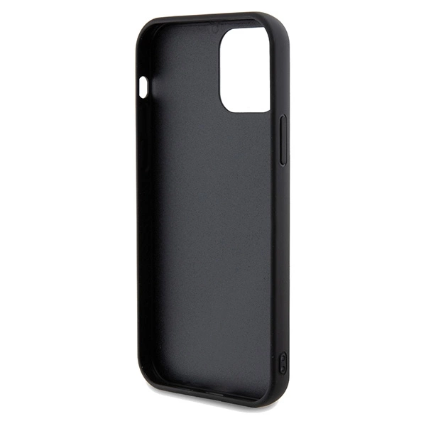Guess Sequin Script Metal case for iPhone 12/12 Pro - blackeng