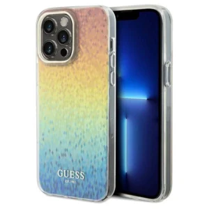 Guess IML Faceted Mirror Disco Iridescent case for iPhone 13 Pro / 13 - multicoloreng