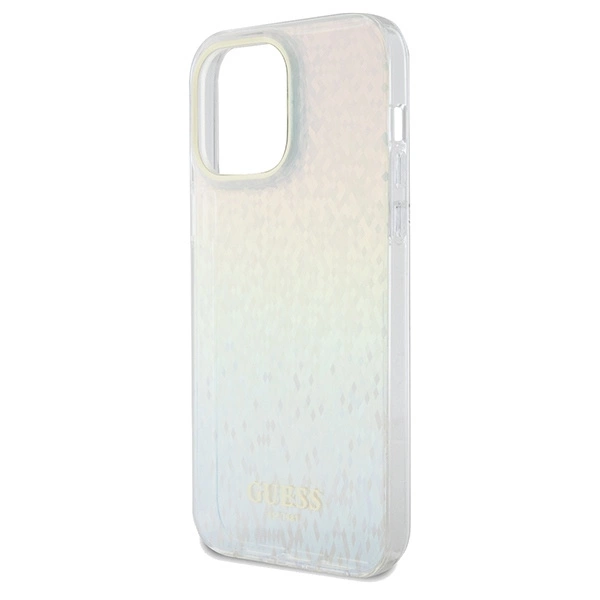 Guess IML Faceted Mirror Disco Iridescent case for iPhone 13 Pro / 13 - multicoloreng