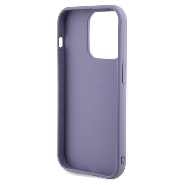 Guess Sequin Script Metal case for iPhone 13 Pro / 13 - purpleeng