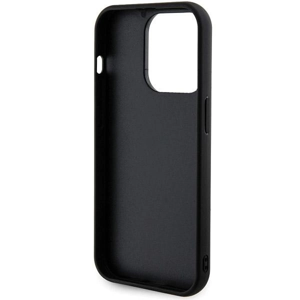 Guess Sequin Script Metal case for iPhone 13 Pro Max - blackeng