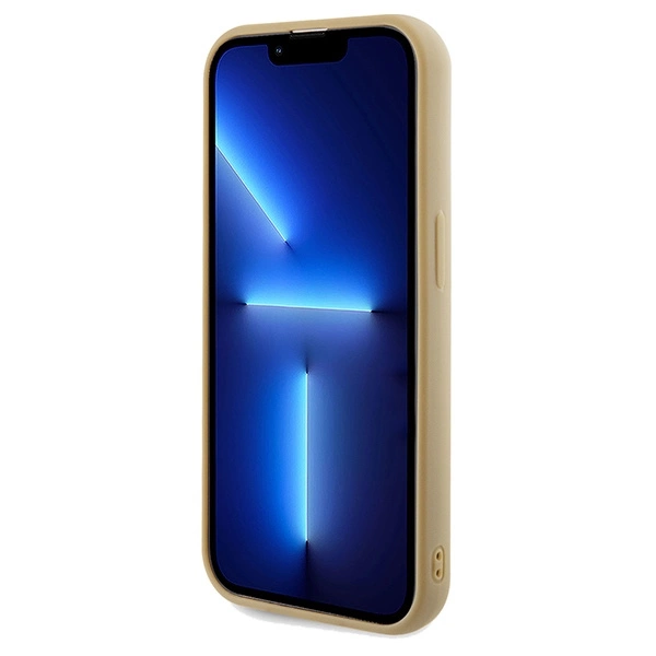 Guess Disco Metal Script case for iPhone 14 Pro - goldeng