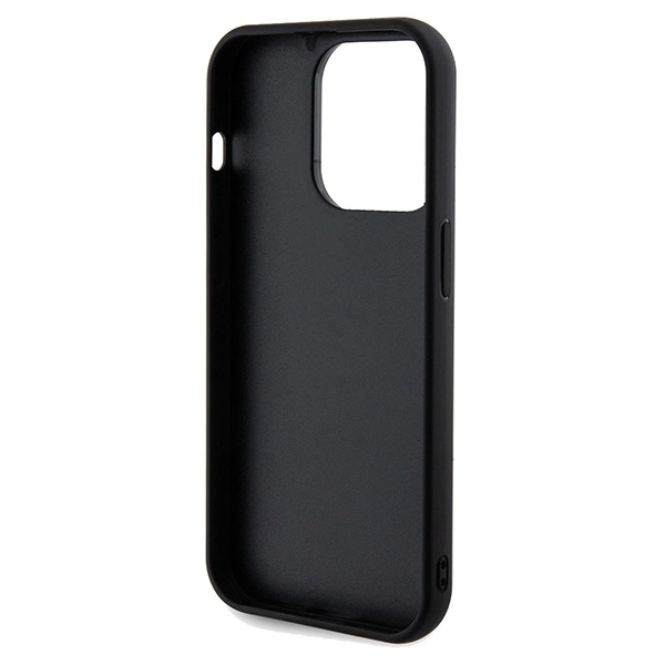 Guess Sequin Script Metal case for iPhone 14 Pro - blackeng