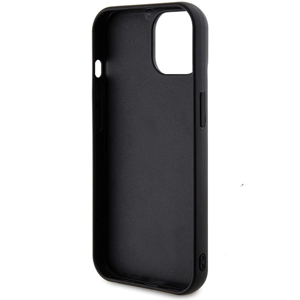 Guess Sequin Script Metal case for iPhone 14 / 15 / 13 - blackeng