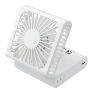 Portable fold fan F10 white
