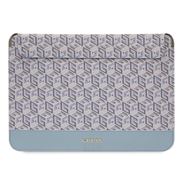 Guess GCube Stripes case for a 14" laptop - blueeng