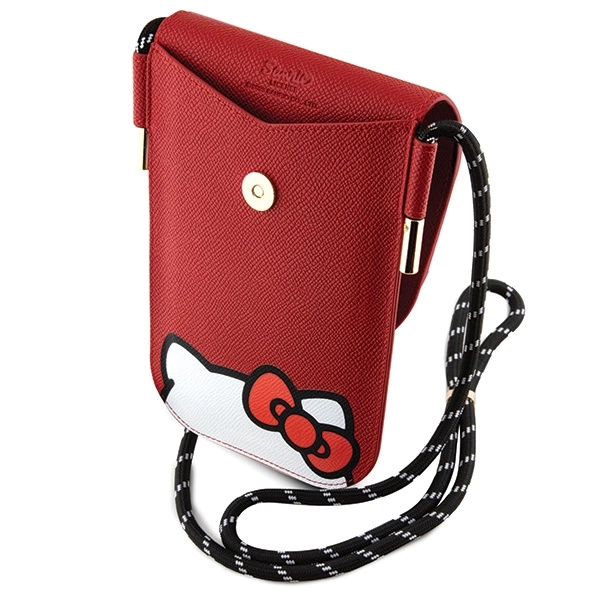 Hello Kitty Leather Hiding Kitty Cord bag - redeng