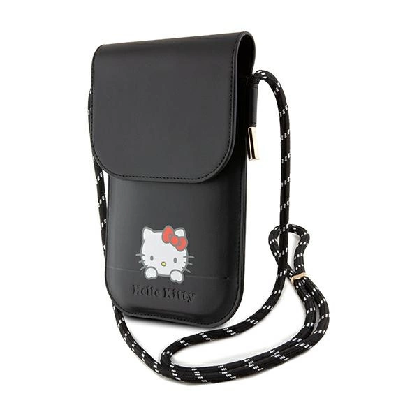 Hello Kitty Leather Daydreaming Cord bag - blackeng