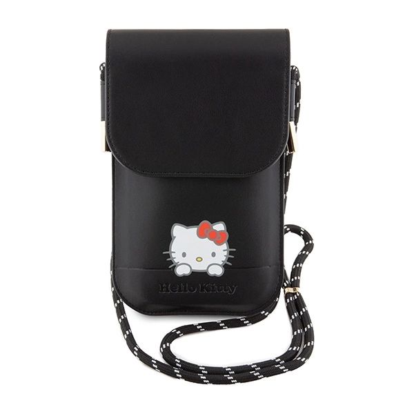 Hello Kitty Leather Daydreaming Cord bag - blackeng