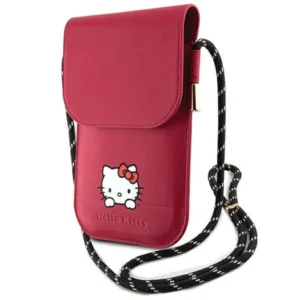 Hello Kitty Leather Daydreaming Cord bag - pinkeng