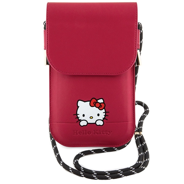 Hello Kitty Leather Daydreaming Cord bag - pinkeng
