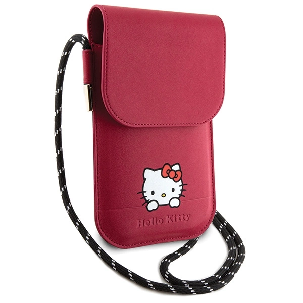 Hello Kitty Leather Daydreaming Cord bag - pinkeng