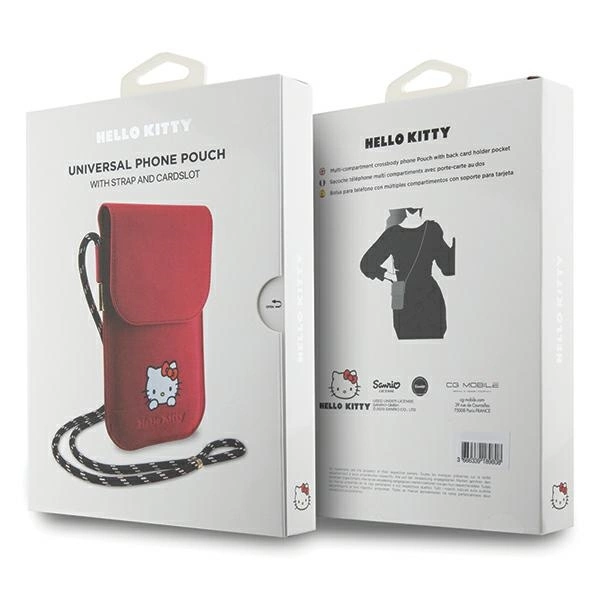 Hello Kitty Leather Daydreaming Cord bag - pinkeng