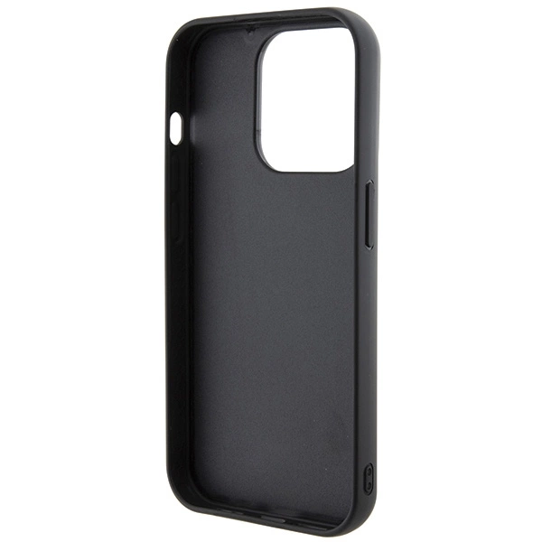 Karl Lagerfeld Gripstand Saffiano Karl&Choupette Pins case for iPhone 13 Pro / 13 - blackeng