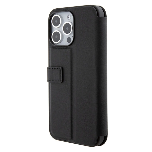 Mercedes Leather Wave Pattern iPhone 15 Pro Case - Blackeng