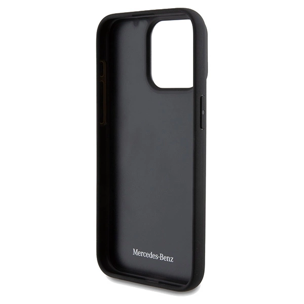 Mercedes Carbon Fiber Dynamic case for iPhone 15 Pro Max - blackeng
