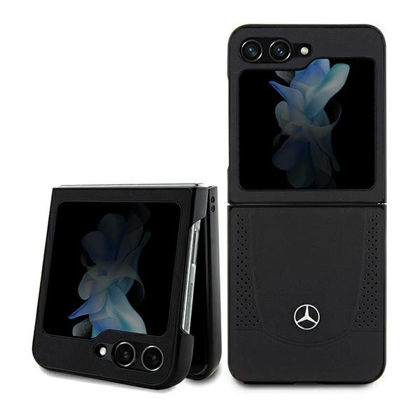 Mercedes Leather Urban case for Samsung Galaxy Z Flip 5 - blackeng