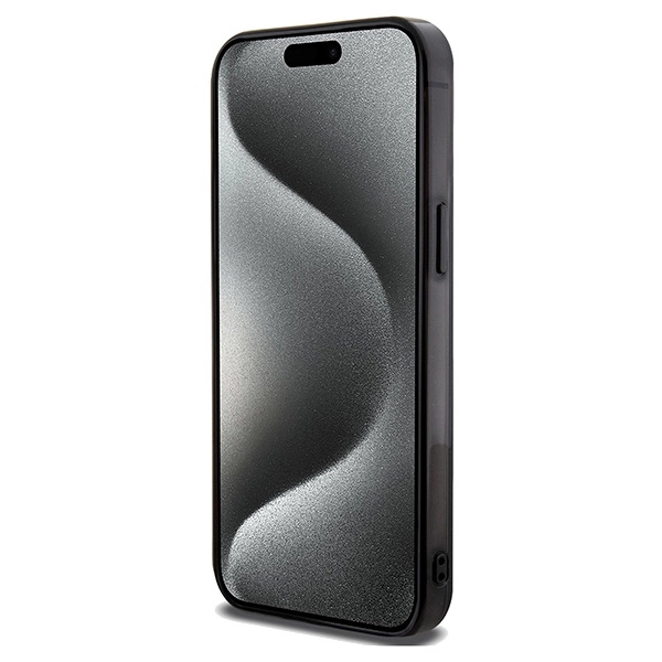 Mercedes Double Layer Crossed Lines MagSafe case for iPhone 15 Pro Max - blackeng