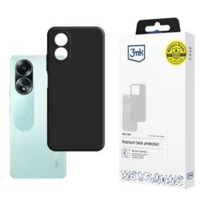 3mk Matt Case for Oppo A58 4G - blackeng