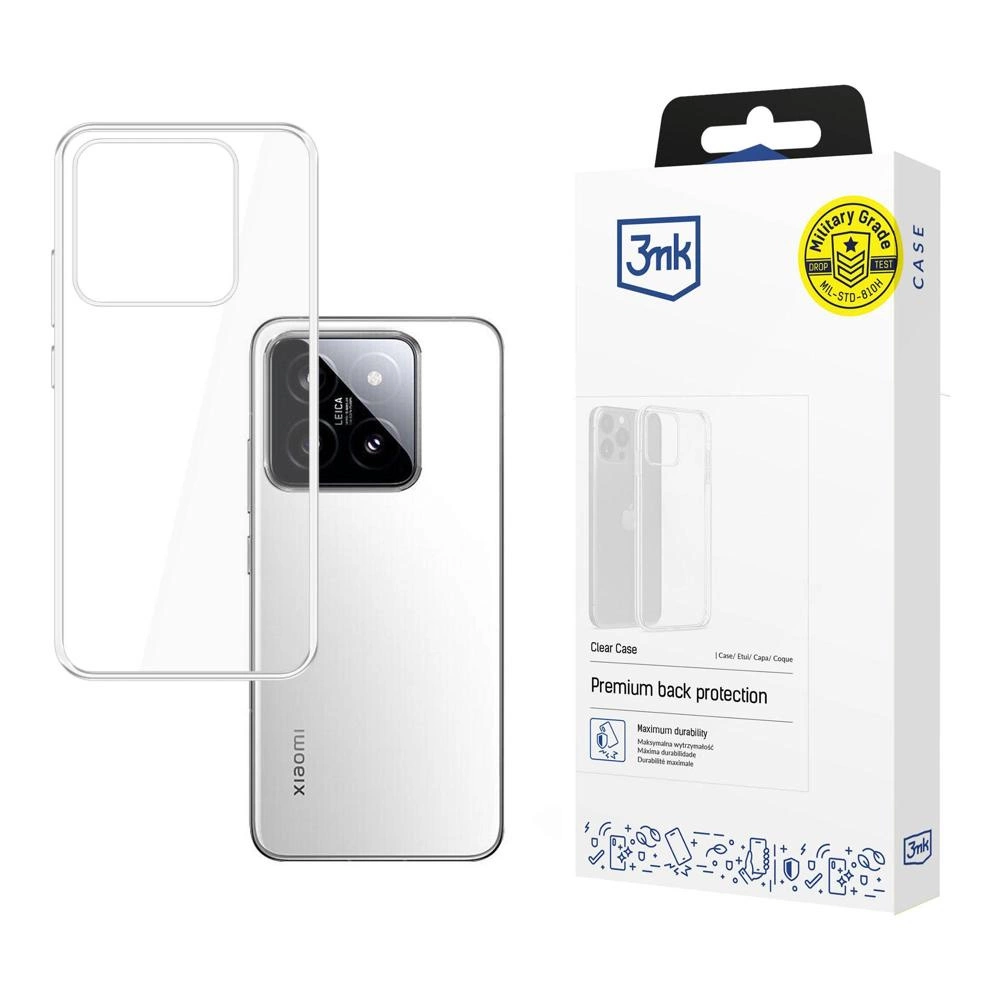 3mk Clear Case for Xiaomi 14 Proeng