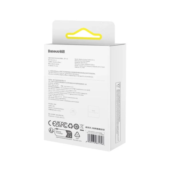 [RETURNED ITEM] Baseus AirJoy 2in1 4K 60Hz bi-directional HDMI adapter - blackeng