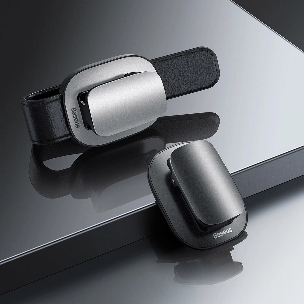 [RETURNED ITEM] Baseus self-adhesive car holder clip for glasses black (ACYJN-A01)eng