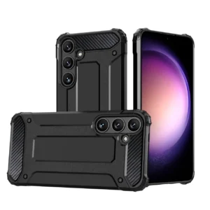 Hybrid Armor case for Samsung Galaxy A15 - blackeng