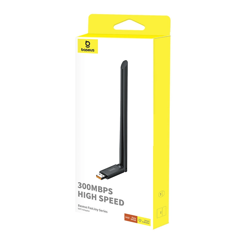 Baseus BS-OH172 300Mb/s USB network card - blackeng