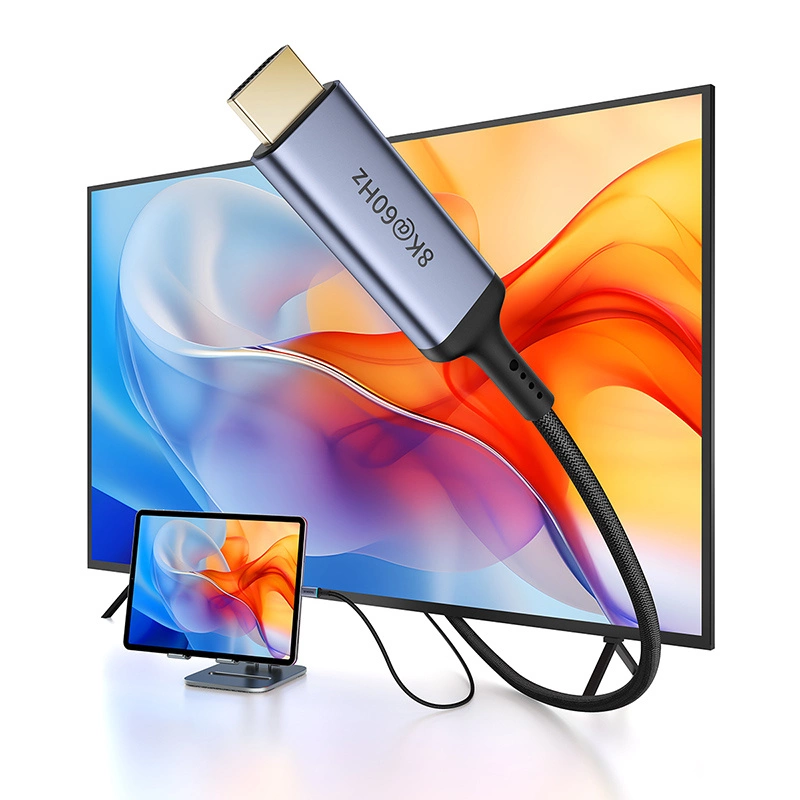 Baseus BS-OH064 8K 60Hz USB-C - HDMI cable 1.5m - blackeng