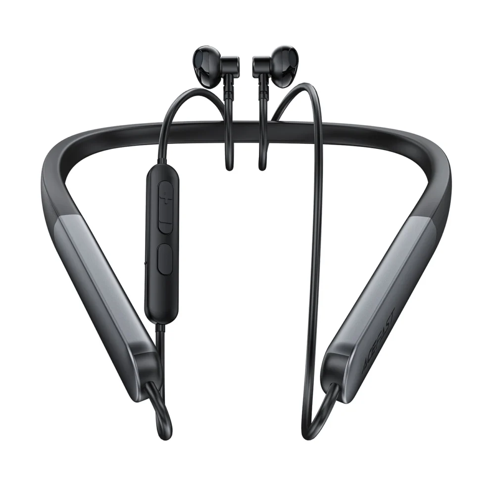 Acefast N1 In-Ear Wireless Headphones + USB-A USB-C Cable - Blackeng