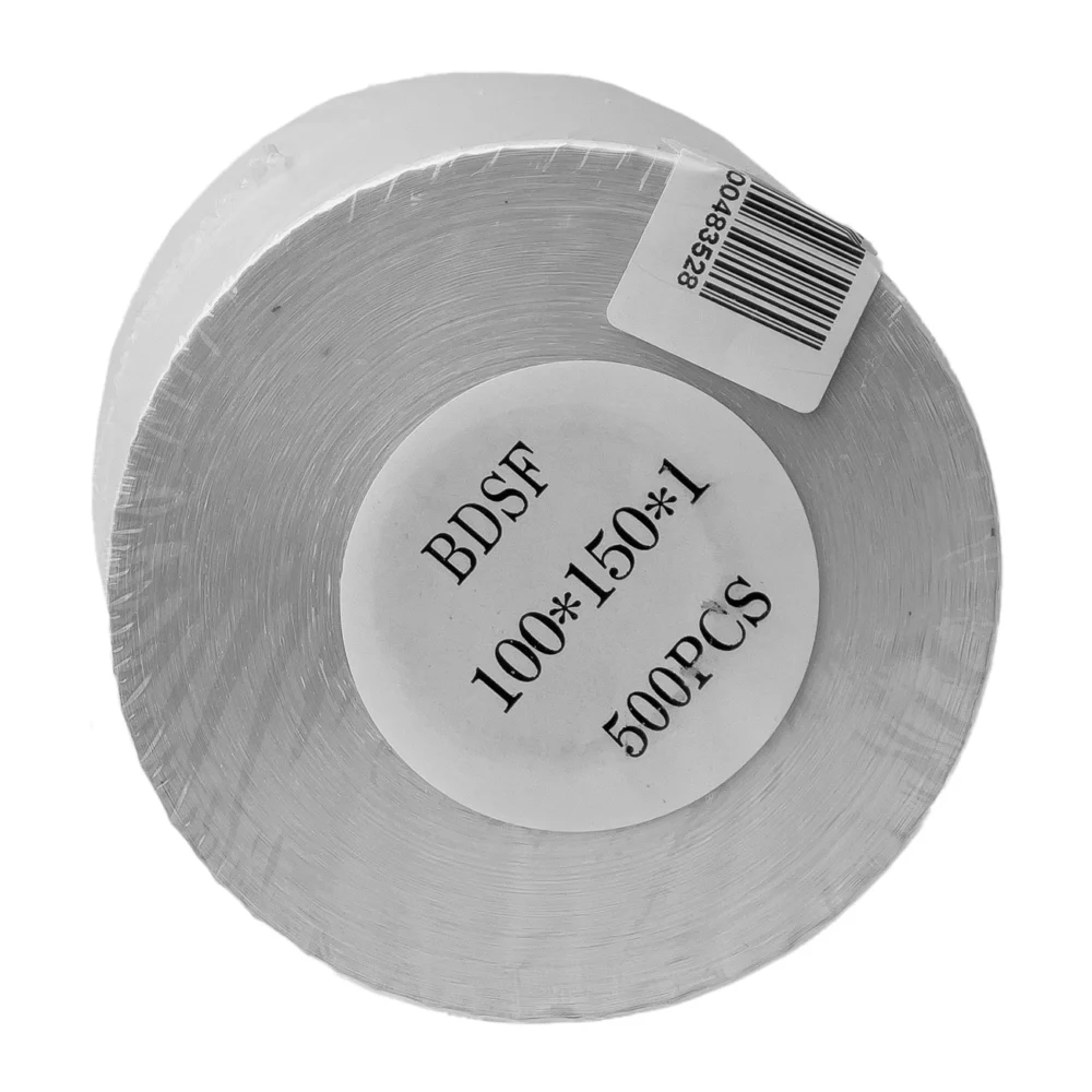 Thermal labels 100x150mm (500 pieces) - whiteeng