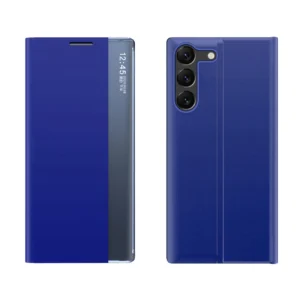 New Sleep View Case for Samsung S24+ with flap - blueeng