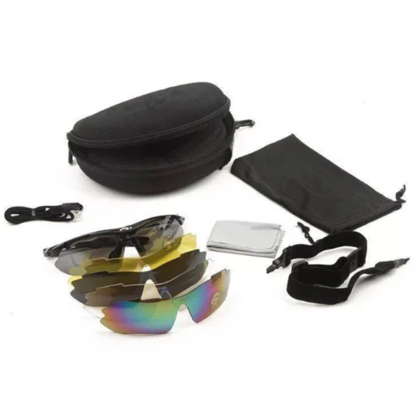 Rockbros 10003 polarized cycling glasses - blackeng