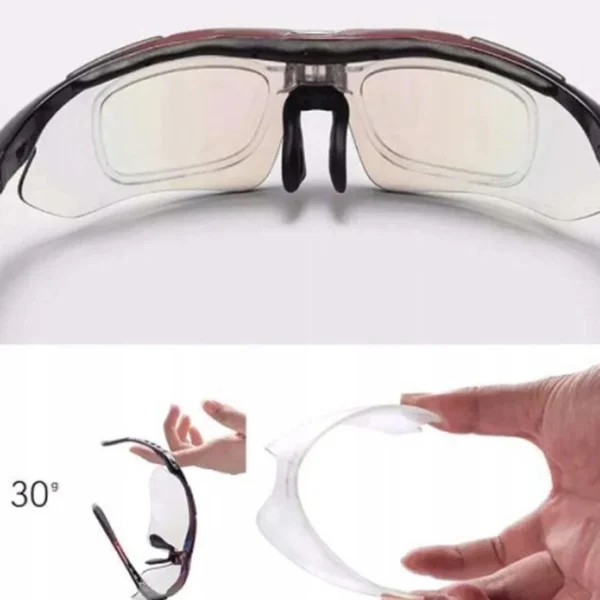 Rockbros 10003 polarized cycling glasses - blackeng