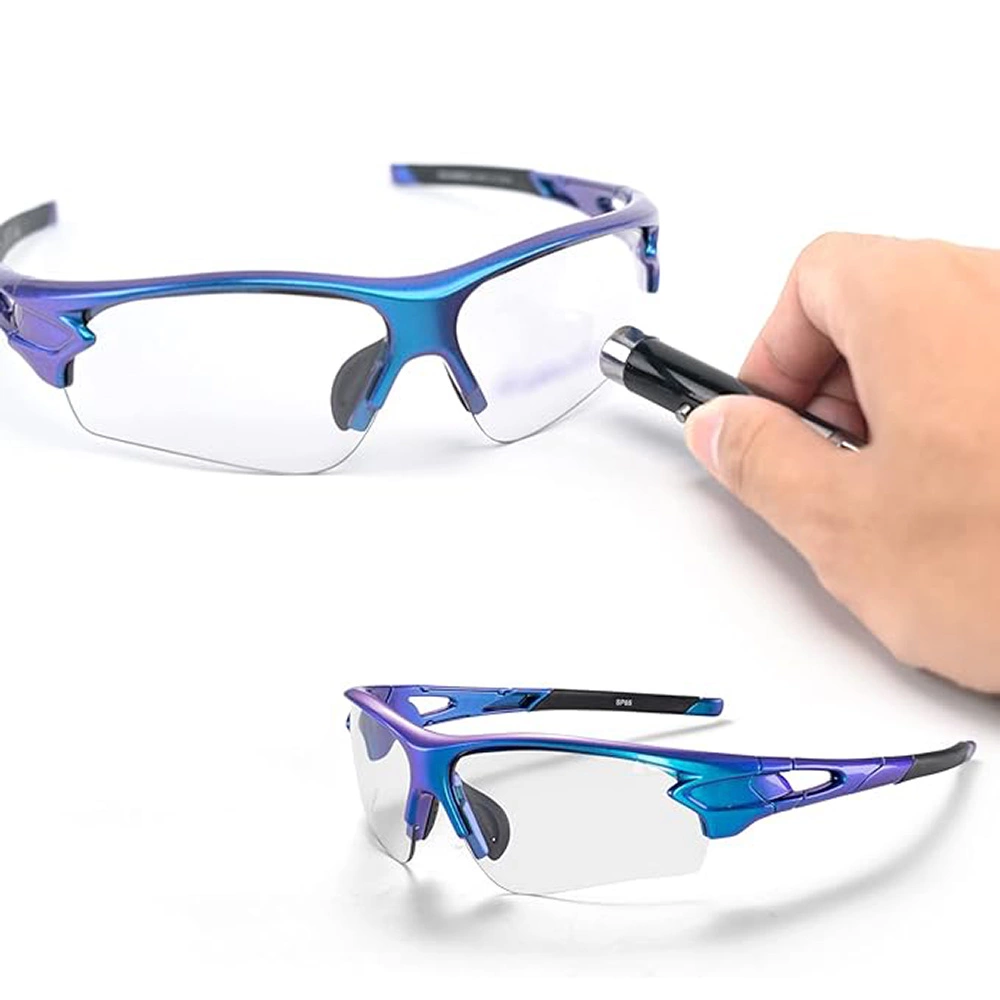Rockbros 10069 photochromic UV400 cycling glasses - blueeng