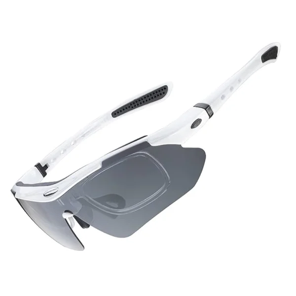 Rockbros 10142 photochromic UV400 cycling glasses - whiteeng